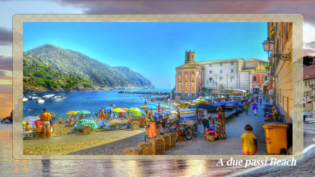 A Due Passi Beach Sestri Levante Exteriör bild